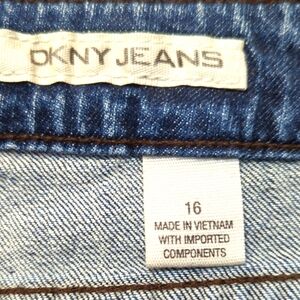 DKNY Blue Classic Indigo Jeans
